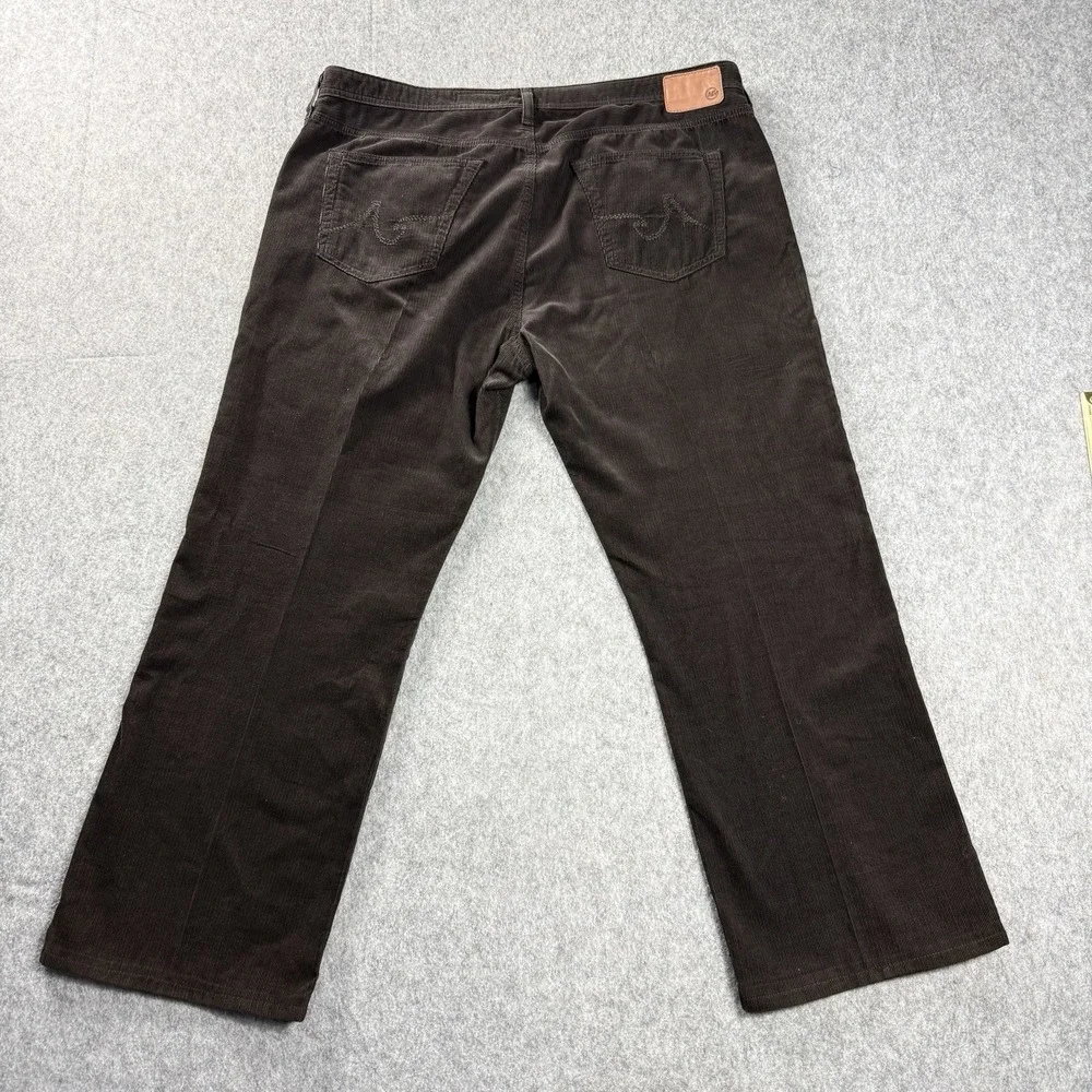 Adriano Goldschmied‎ The Hero Pants Mens 40x29 Brown Corduroy Straight Leg USA